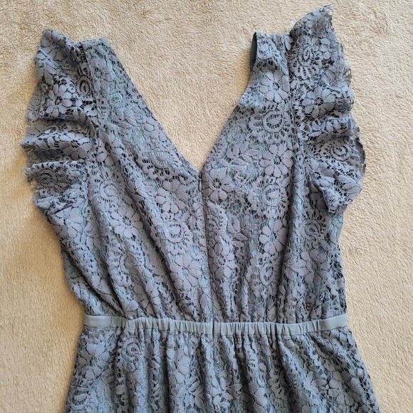 Madewell lace dress with flutter sleeves size 6 - Picture 11 of 14